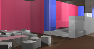 Rendering der Freienhof-Lounge