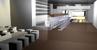 Rendering der Freienhof-Lounge
