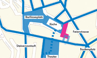Plan innenstadt